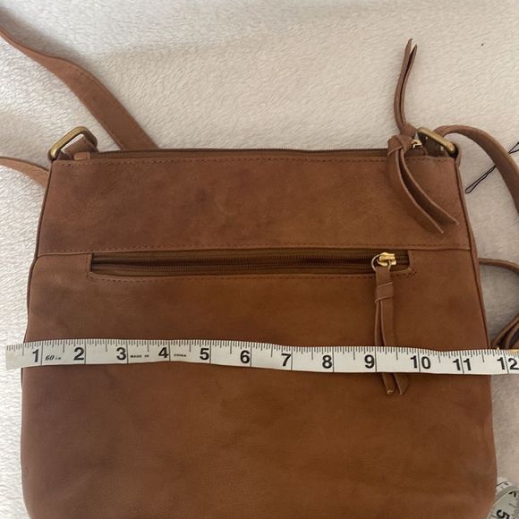 Great American leather works cross body bag - Picture 8 of 12